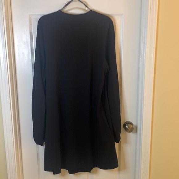 COS Black Wrap Dress - Picture 6 of 8